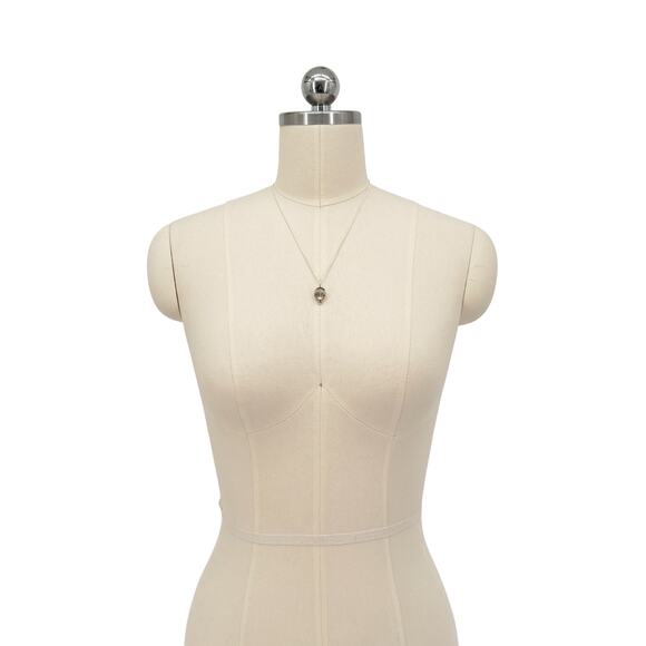 VIRGINS SAINTS & ANGELS VSA Piccolo Lucia Guardian Angels Charm Necklace Silver - Picture 4 of 7